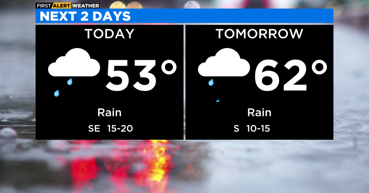 Chicago First Alert Weather Rain For The Next 3 Days Cbs Chicago