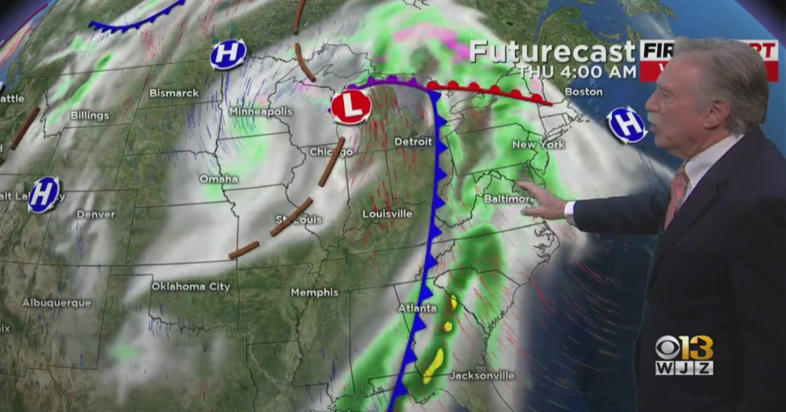 The Baltimore Area Will Soon See Spring Showers - CBS Baltimore