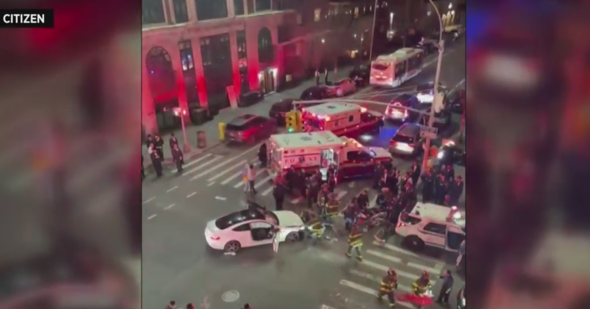 2 NYPD Officers Injured After Their Cruiser Was T-boned In Brooklyn ...