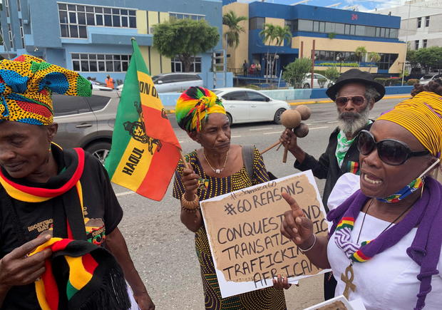 Jamaican protesters to demand slavery reparations during Royal Family visit 