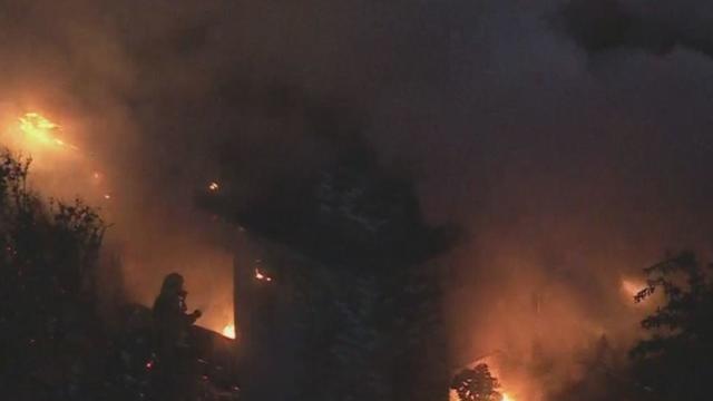 Fire rips through Monterey Park home 