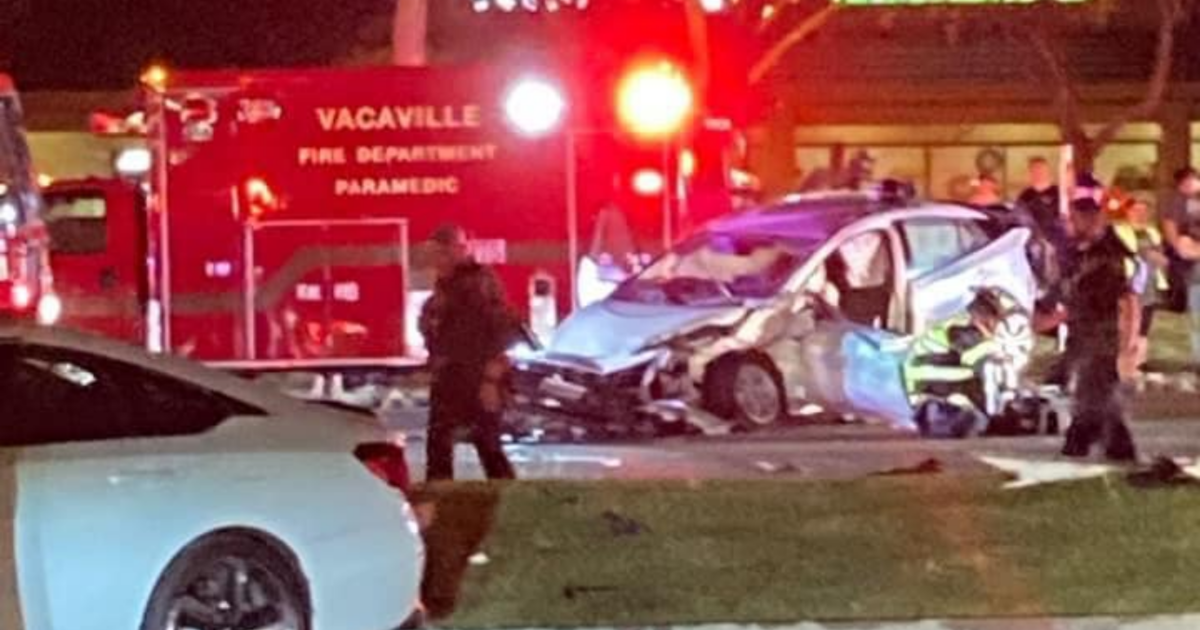 Major Crash Forces Road Closure In Vacaville CBS Sacramento