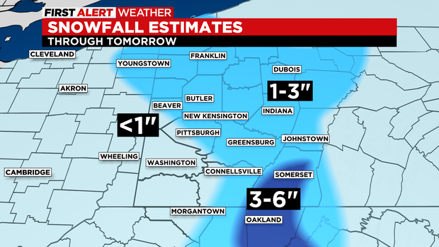 Snowfall Estimates 