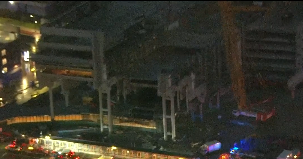 1 killed, 1 injured in collapse of Boston parking garage that was under  construction