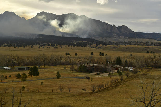 NCAR Wildfire Forces Evacuations Near Boulder, CO 