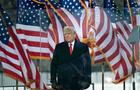 Former President Donald Trump speaks during a campaign rally on Oct. 13, 2024, in Prescott Valley, Arizona. 