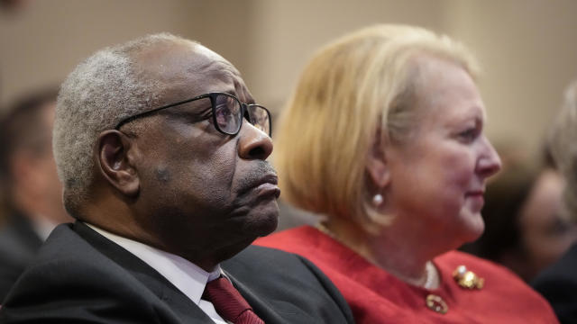 Justice Thomas Attends Forum On His 30 Year Supreme Court Legacy 