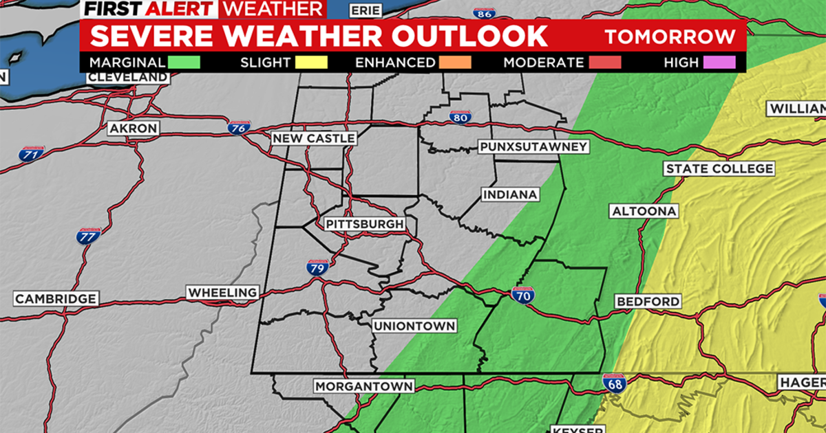 Pittsburgh Weather: Cold Morning Rain Leads To Warmer Wednesday - CBS ...