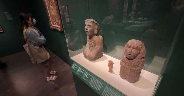 busts and woman 