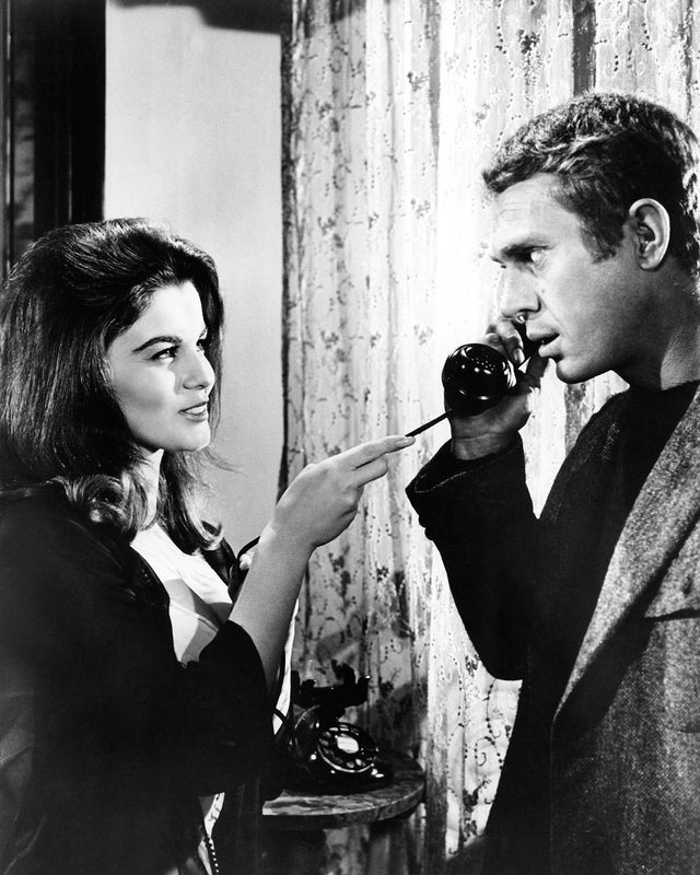 Ann-Margret as Melba and Steve McQueen as The Cincinnati Kid in The Cincinnati Kid 