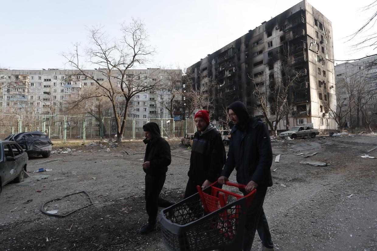 Ukraine Sees Openings As Russians Focus On Besieged Mariupol - CBS News