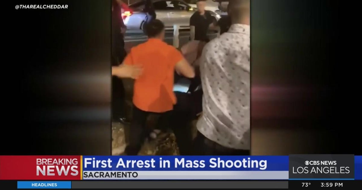 First arrest made in deadly Sacramento mass shooting - CBS Los Angeles