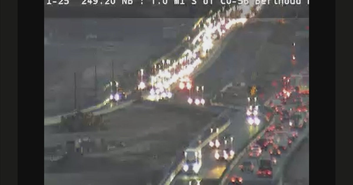 Stolen Vehicle Suspect Runs Away From Crash On I25 Near Berthoud CBS