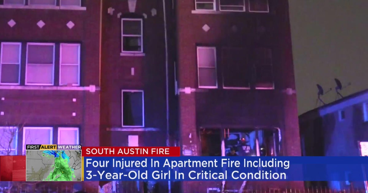3-year-old girl among 4 injured in South Austin apartment fire - CBS ...