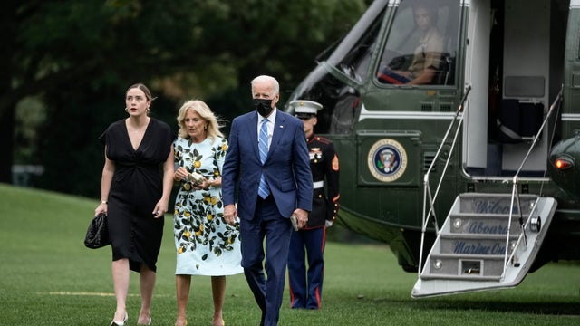 President Biden Returns To The White House After Weekend In Delaware 