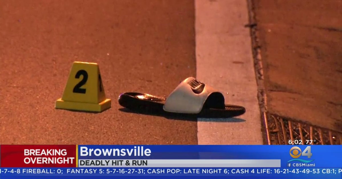 Man Killed In Brownsville Hit And Run - CBS Miami