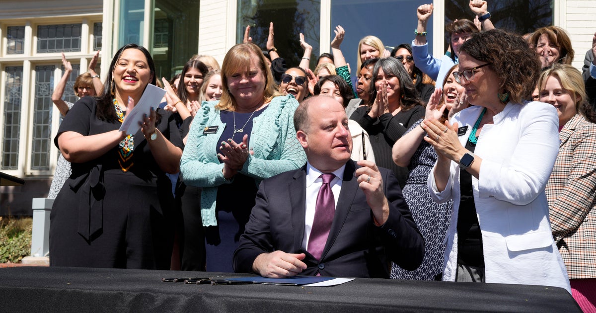 Colorado governor signs bill codifying the right to abortion in state ...