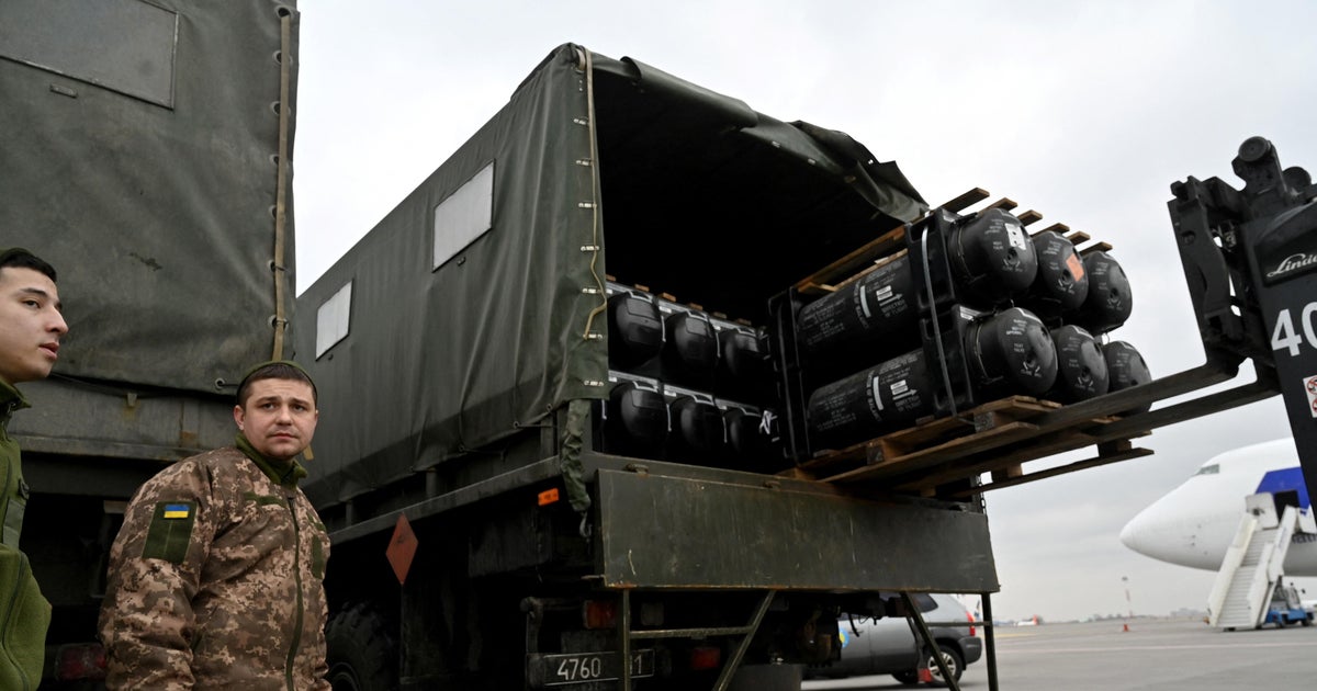 U.S. to send $100 million in Javelin missiles to Ukraine - CBS News