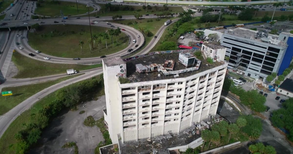 Graffiti-Riddled Abandoned Hospital Finally Going To Be Demolished In Miami  Gardens - CBS Miami