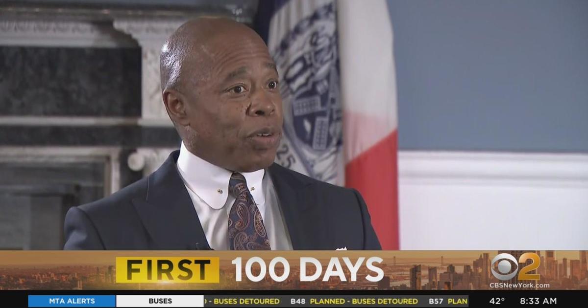 Looking Back On Mayor Adams' First 100 Days - CBS New York