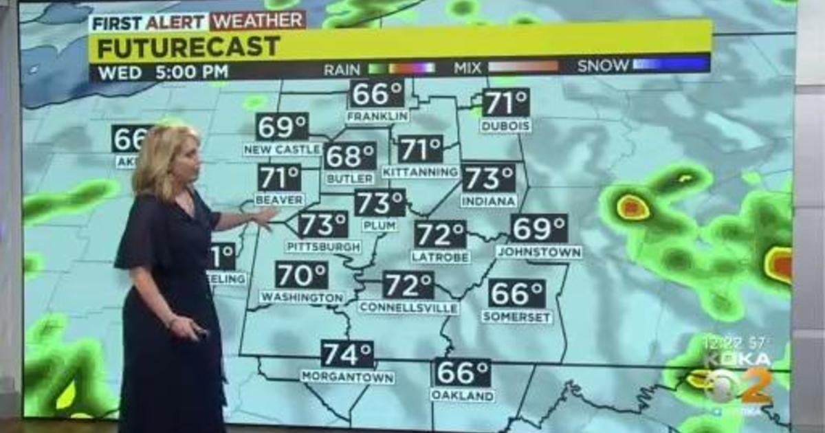 KDKATV Afternoon Forecast (4/12) CBS Pittsburgh