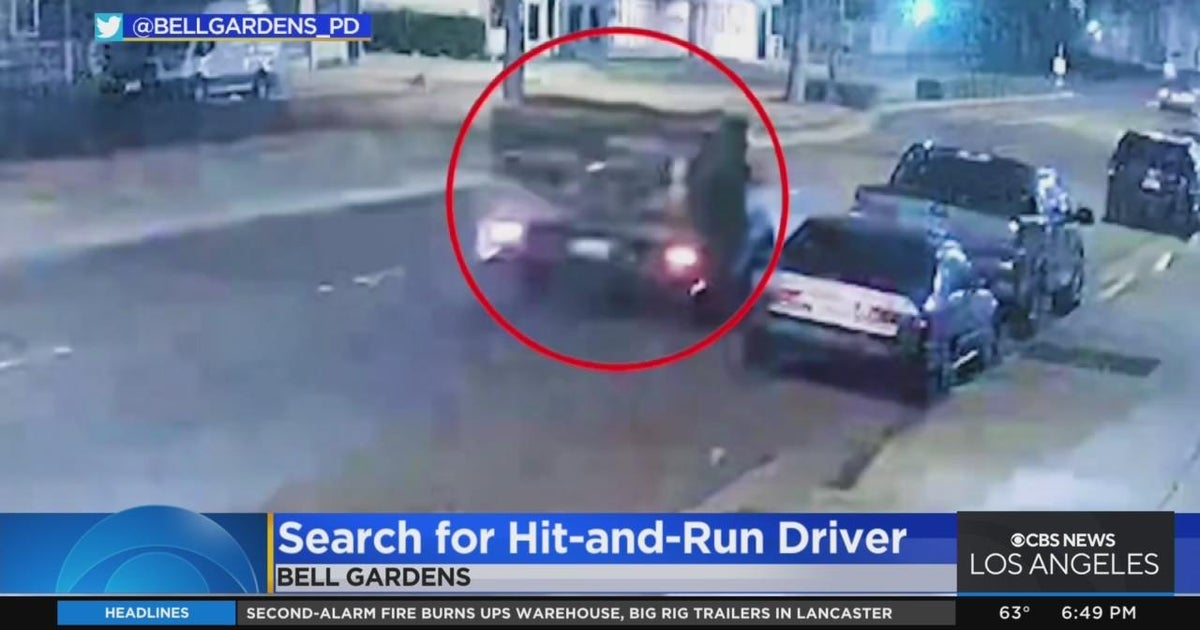 Bell Gardens Police Department releases video footage of hitandrun