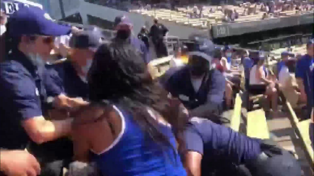 Dodgers' security violently assaulted fans in 2021, according to new lawsuits 
