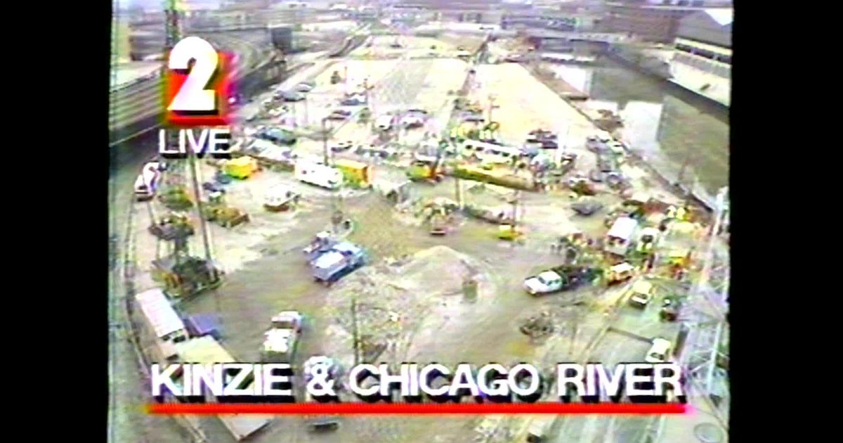 CBS 2 Vault The repair efforts and aftermath of the 1992 Chicago Flood