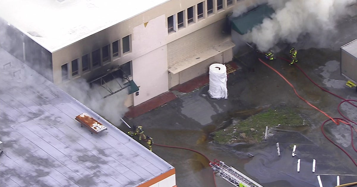 MDFR Upgrades Blaze At NW Miami Paper Factory To A 3rd Alarm Fire CBS