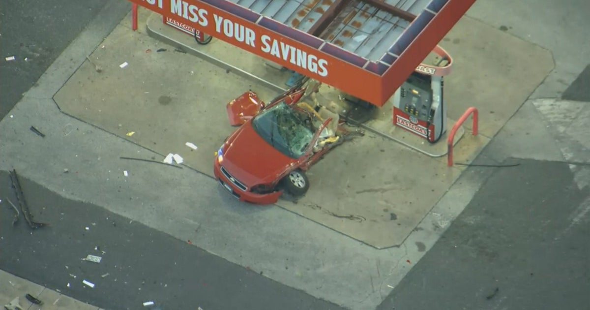 Surveillance Video Shows Impact In Deadly Crash At Somerton Gas Station