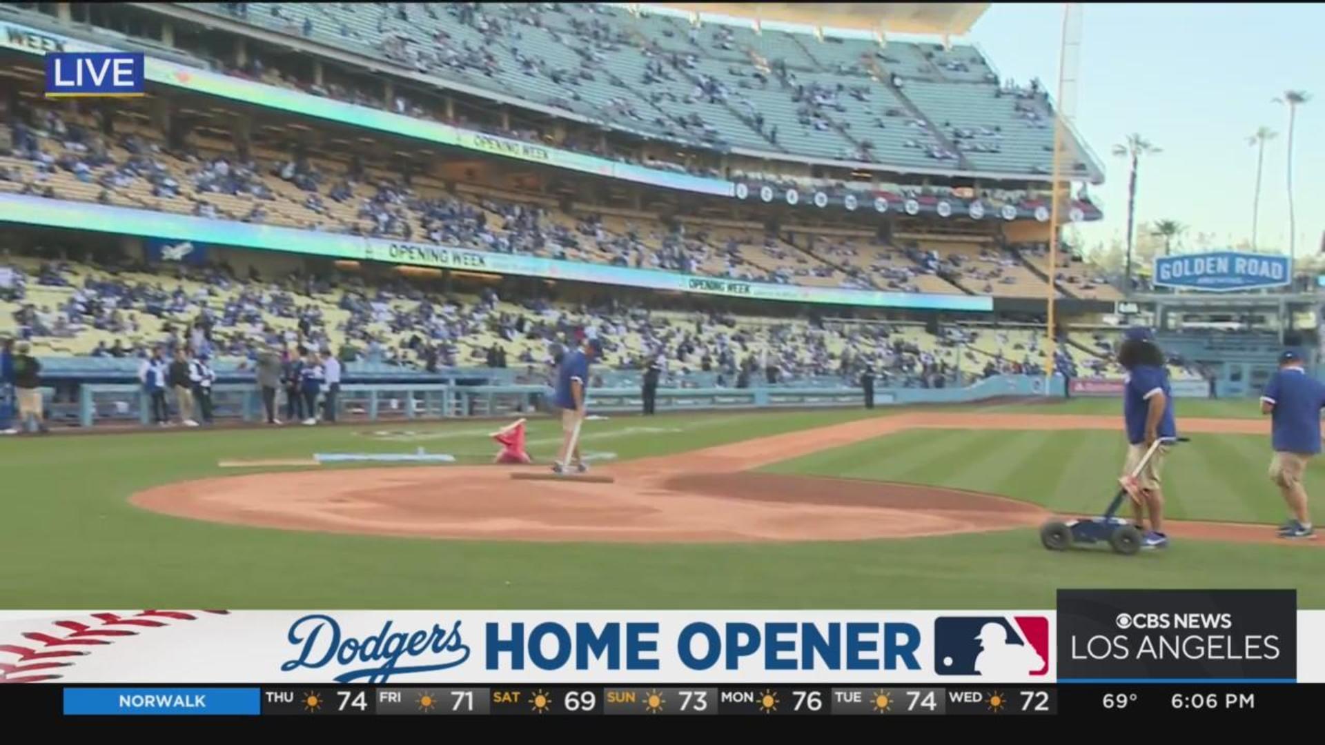 MLB Opening Day Scenes From Dodger Stadium – NBC Los Angeles