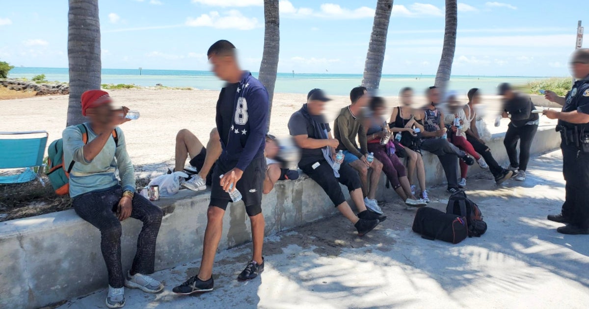 Cubans detained after landing in South Florida as migration soars