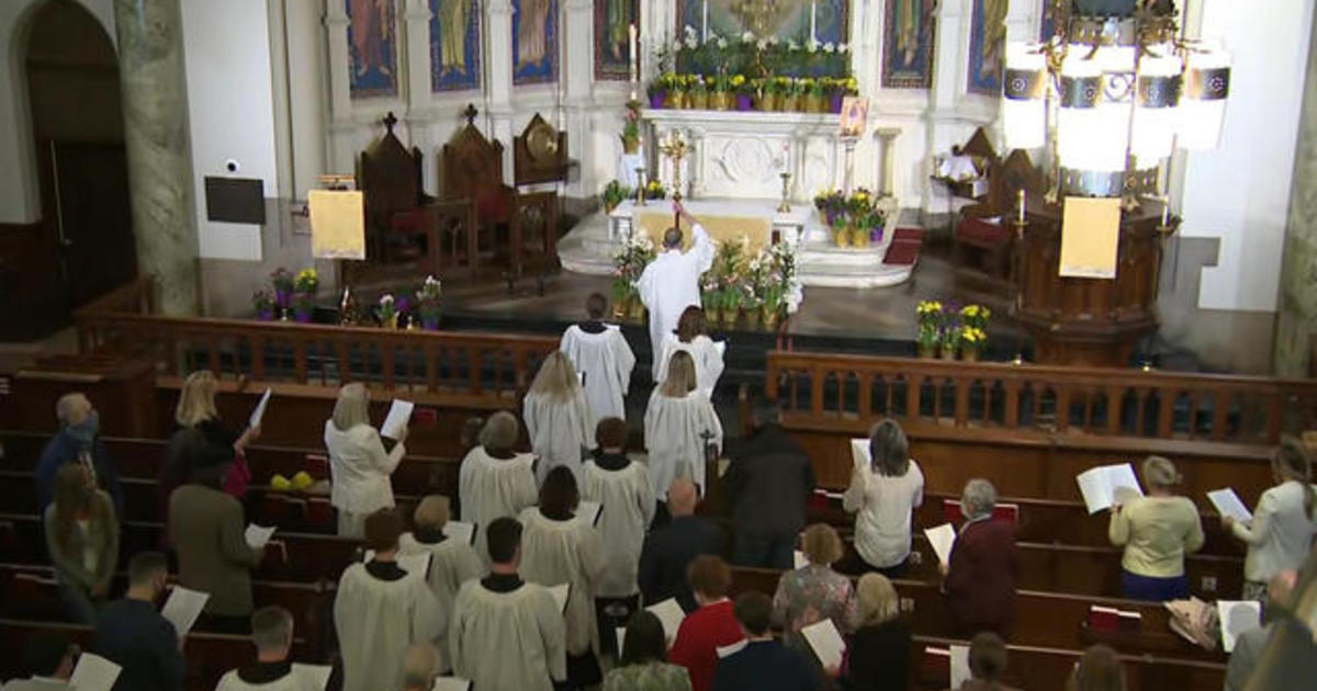 Many return to in-person worship for Easter - CBS News