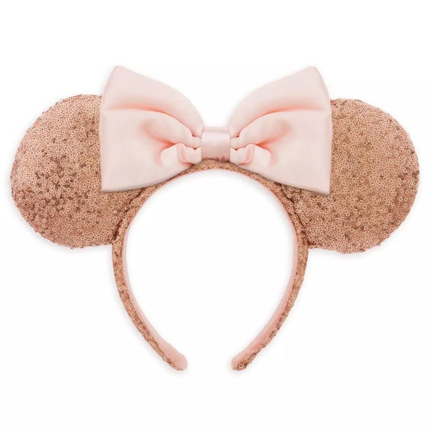 Minnie Mouse Sequin Ear Headband for Adults