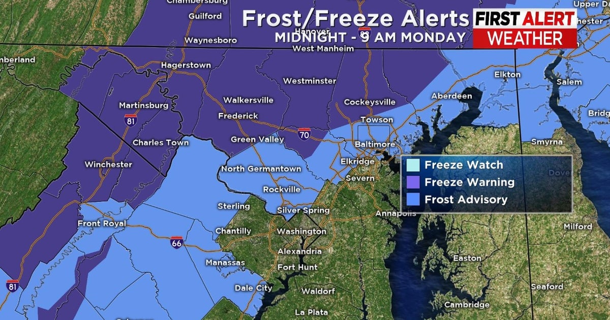 Marylanders Weather Prepare For Wind Gusts And Freezing Temperatures