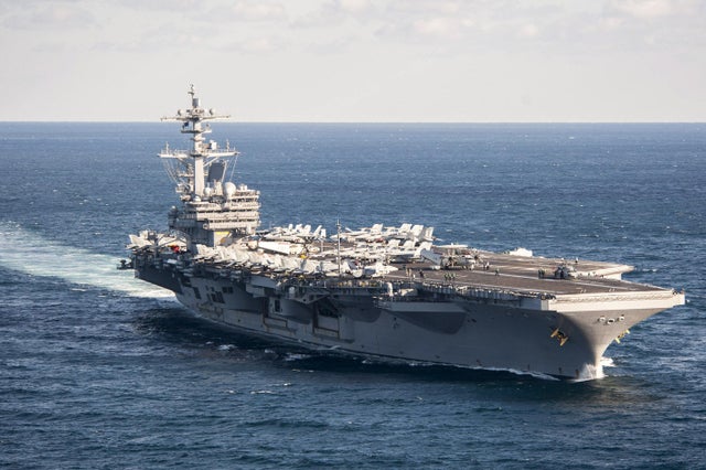 US aircraft carrier USS George Washington