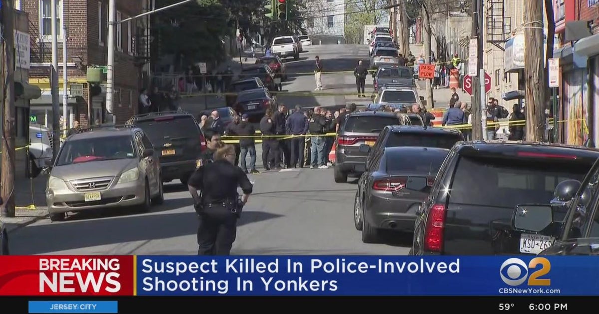 Suspect killed in shooting in Yonkers, veteran detective critically