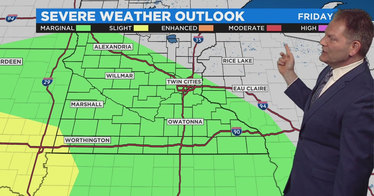 MN WEATHER Beautiful Thursday On Tap, But Friday Brings More Rain