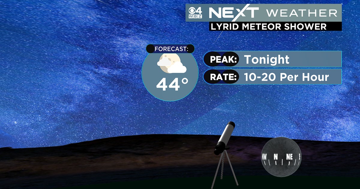 Lyrid Meteor Shower Peaks Overnight; Show Could Bring 20 Shooting Stars