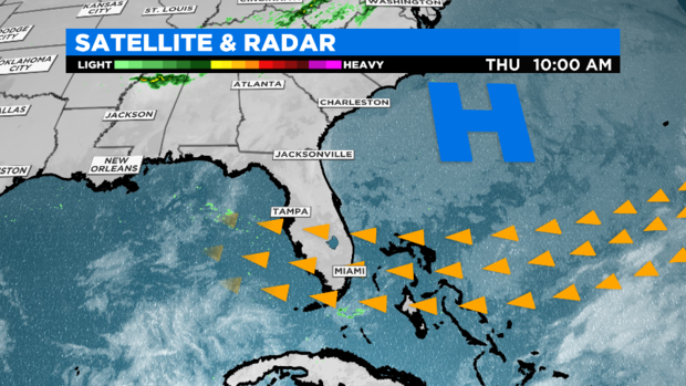 satellite radar image 