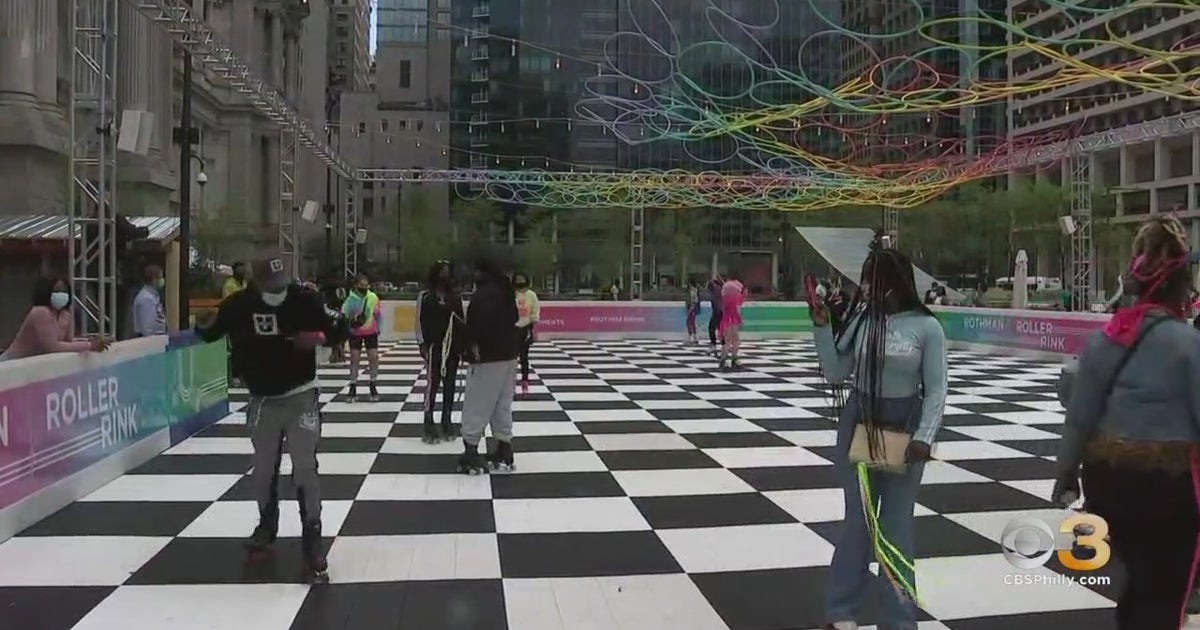 RetroInspired Roller Skating Rink Opens At Philadelphia's Dilworth