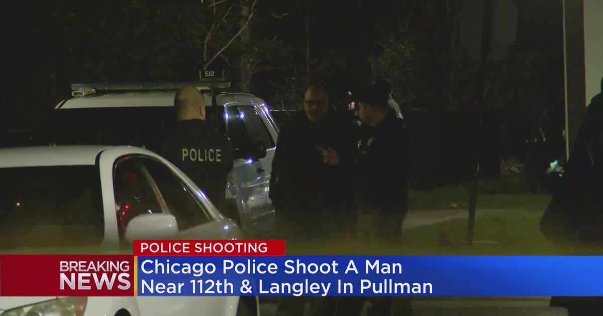 Man shot, wounded by police in Pullman - CBS Chicago