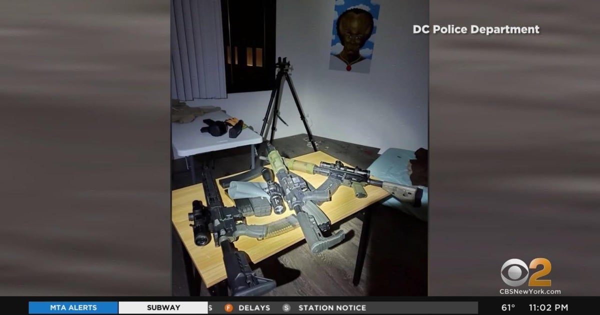 Suspect dead after 4 wounded in Washington, D.C., shootings - CBS New York