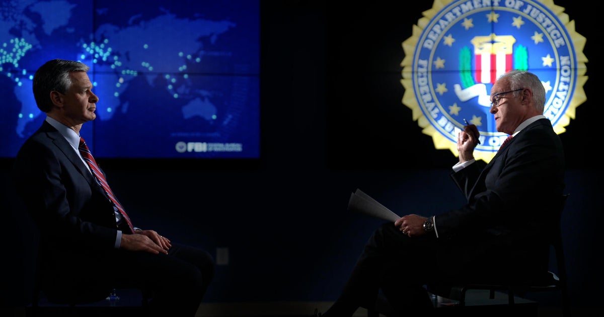 More From Fbi Director Christopher Wray 60 Minutes Cbs News More From Fbi Director Christopher Wray 60 Minutes Cbs News