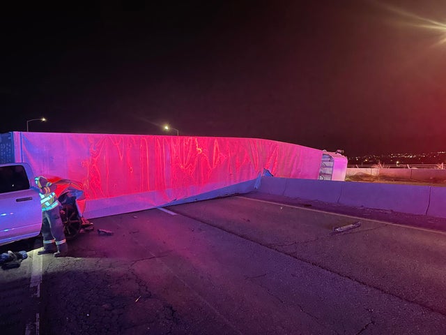 I-76 Semi Crash 1 (Adams County Fire tweet) 