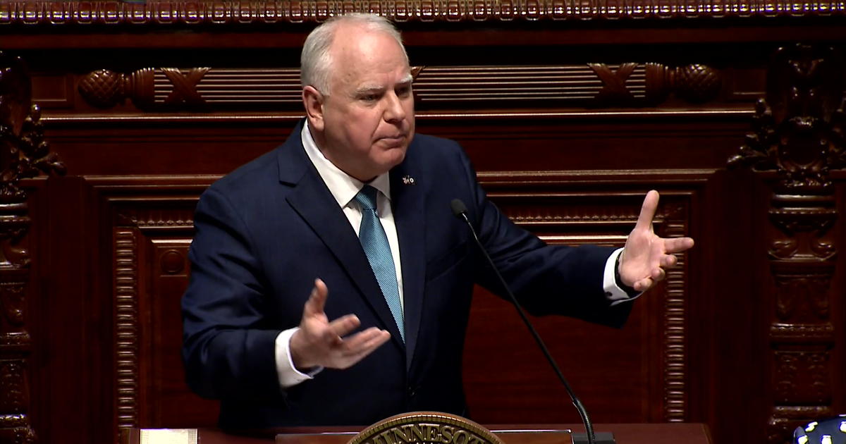 Gov. Walz Gives His 4th State Of The State Address CBS Minnesota