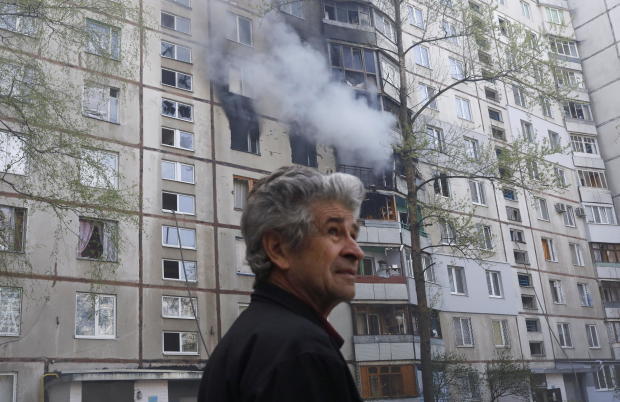 Russia's attack on Ukraine continues, in Kharkiv 