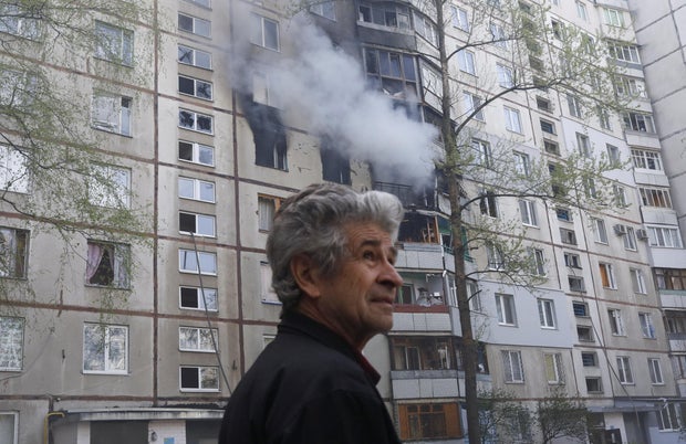 Russia's attack on Ukraine continues, in Kharkiv
