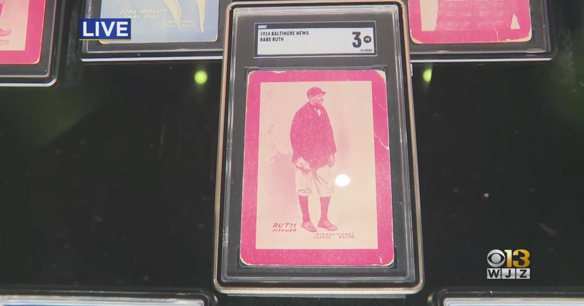 1914 Babe Ruth trading card valued at record $6 million