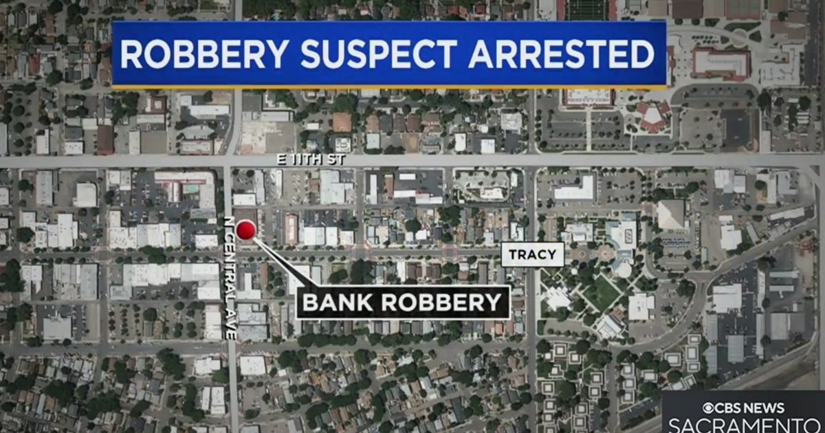 Danville Police Arrest Tracy Bank Robbery Suspect Cbs Sacramento